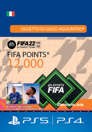 

FIFA 22 - 12000 FUT Points (PS4/PS5) PSN Key ITALY