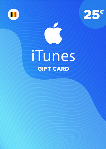 Apple iTunes Gift Card 25 EUR iTunes Key BELGIUM