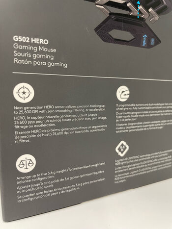 Buy Logitech G502 HERO zaidimu pele gaming mouse juoda