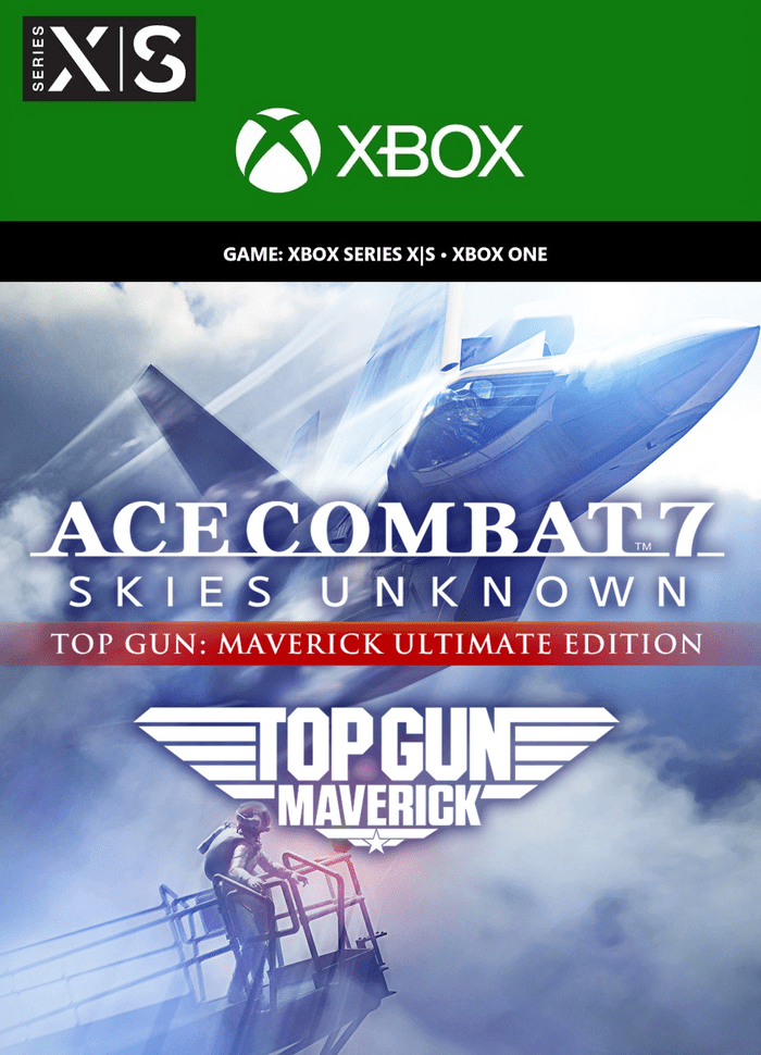 ACE COMBAT 7 SKIES UNKNOWN TOP GUN:Maverick Ultimate Xbox One&Series X, S No  Code