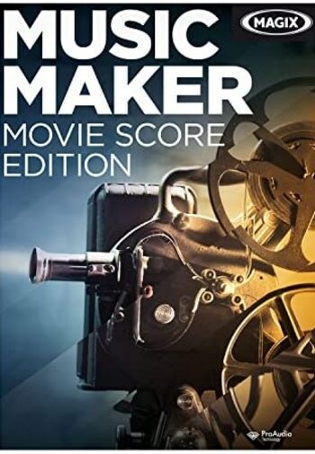 MAGIX Music Maker Movie Score Edition Key GLOBAL