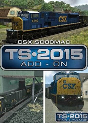 Train Simulator - CSX SD80MAC Loco Add-On (DLC) (PC) Steam Key GLOBAL