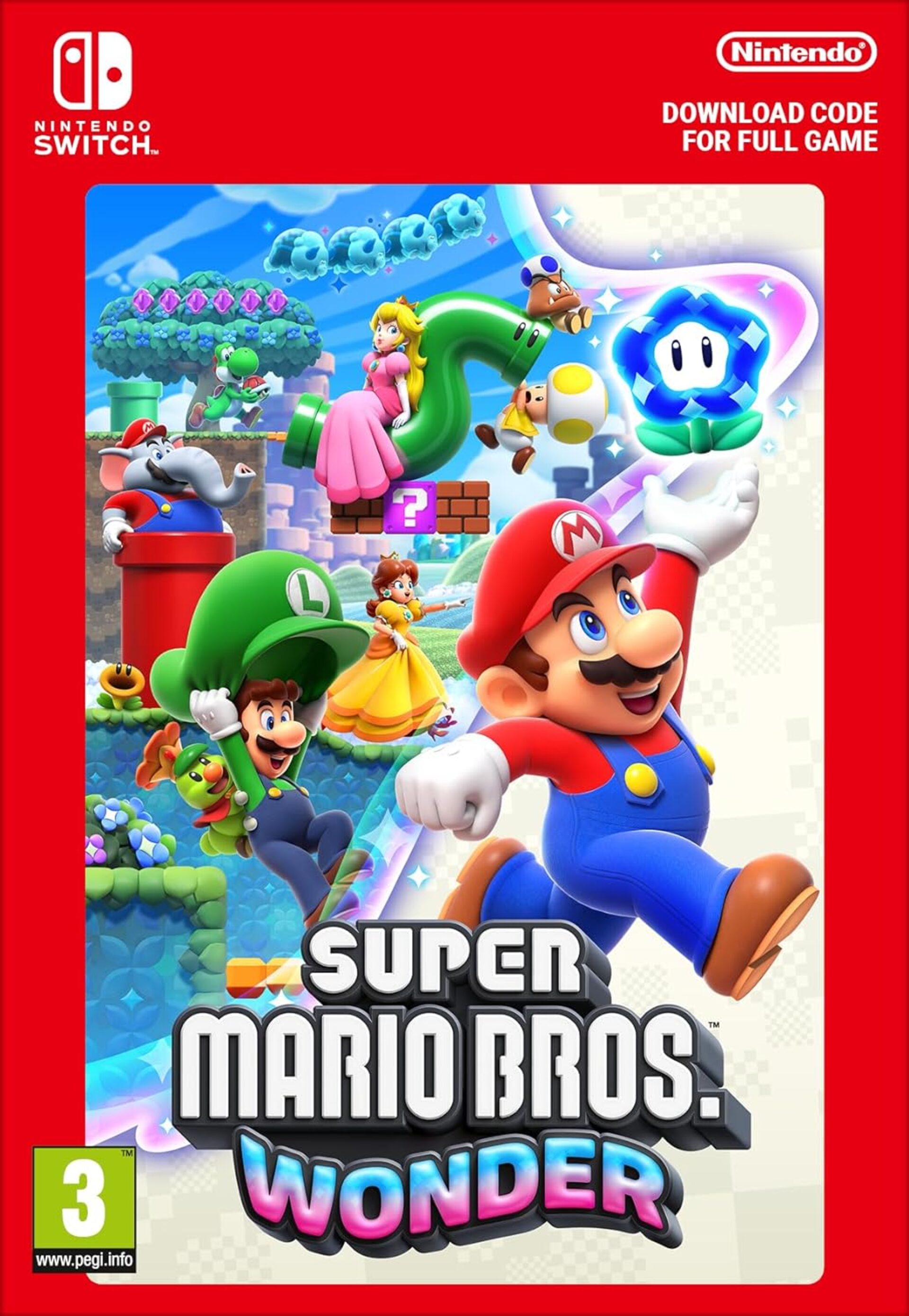 Super Mario Bros. Wonder Nintendo Switch pas cher 