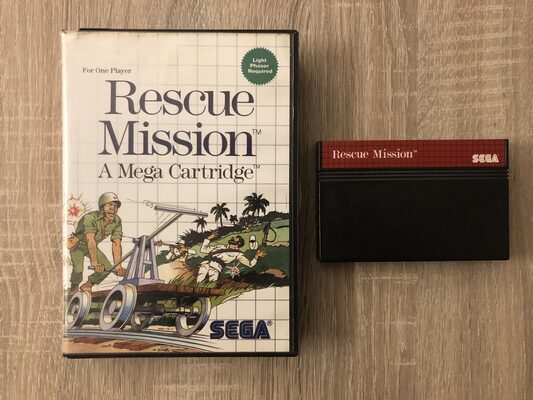 Rescue Mission SEGA Master System