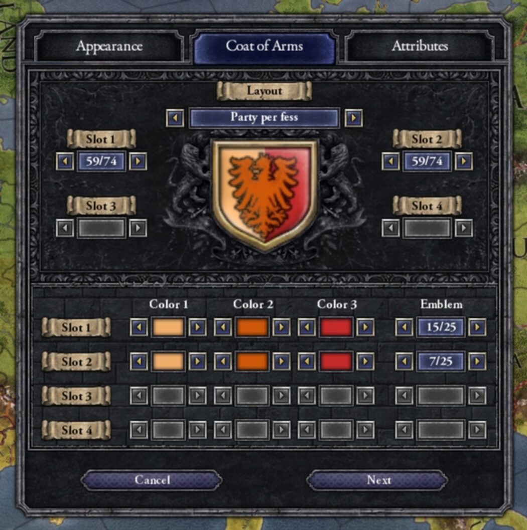 ck2 coat of arms editor