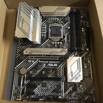 Asus PRIME Z590-P Intel Z590 ATX DDR4 LGA1200 2 x PCI-E x16 Slots Motherboard