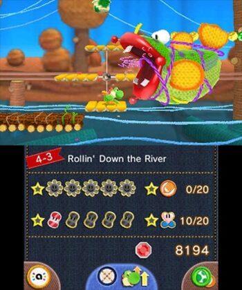 Poochy & Yoshi's Woolly World Nintendo 3DS for sale