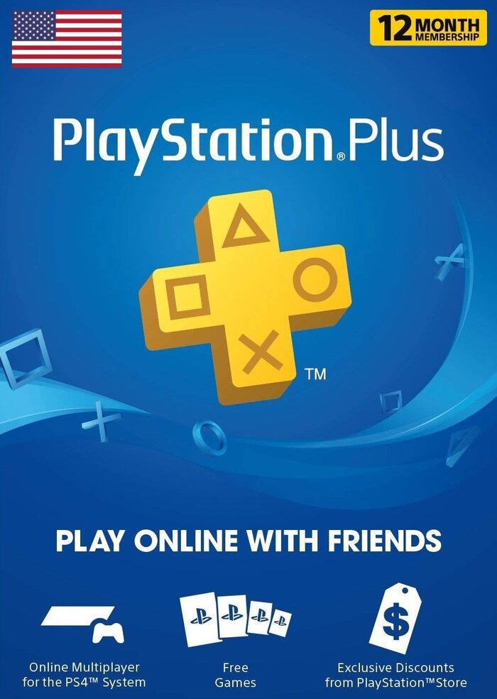 playstation 4 membership 12 months