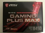 MSI B450 Gaming Plus MAX AMD B450 ATX DDR4 AM4 2 x PCI-E x16 Slots Motherboard