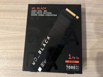 Western Digital Black SN850 (w/Heatsink) 1 TB NVME Storage