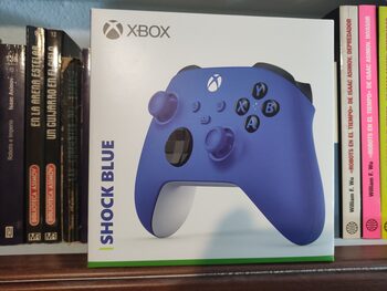 Mando Controller Xbox - Shock Blue, Color Azul