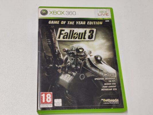 Fallout 3: Game of the Year Edition Xbox 360