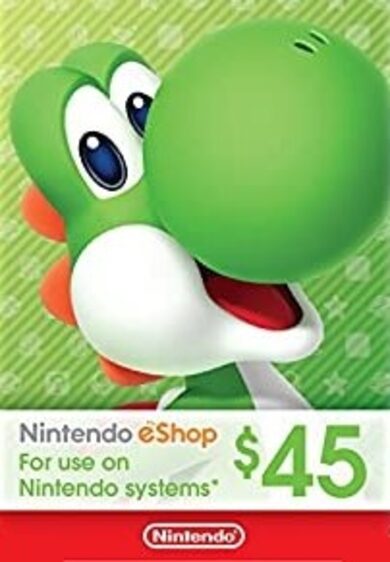 

Nintendo eShop Card 45 USD Key UNITED STATES