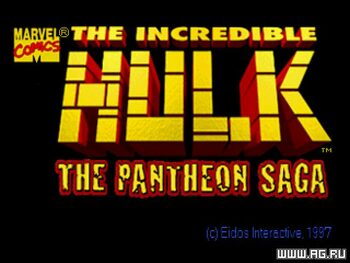 The Incredible Hulk: The Pantheon Saga PlayStation for sale