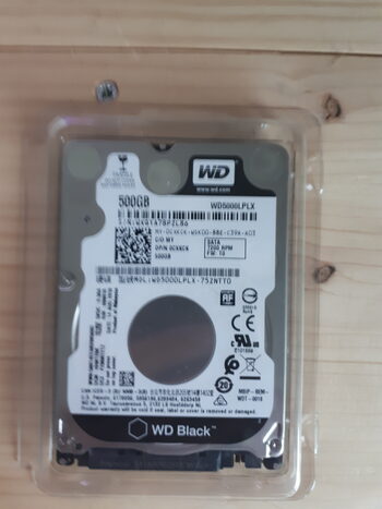 Western Digital Black 500 GB HDD Storage