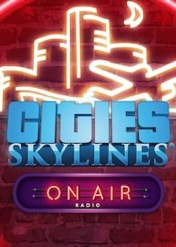Cities: Skylines - On Air Radio (DLC) (PC) Código de Steam GLOBAL