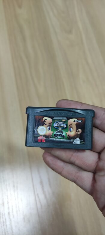 Jimmy Neutron vs. Jimmy Negatron Game Boy Advance