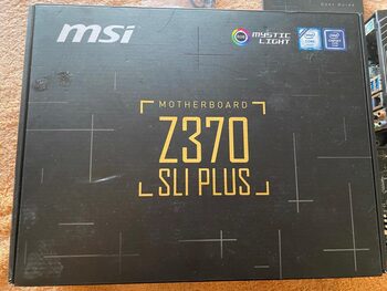MSI Z370 SLI PLUS Intel Z370 ATX DDR4 LGA1151 3 x PCI-E x16 Slots Motherboard