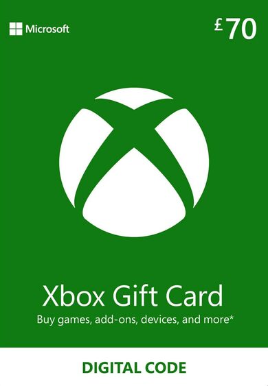 

Xbox Live Gift Card 70 GBP Xbox Live Key UNITED KINGDOM