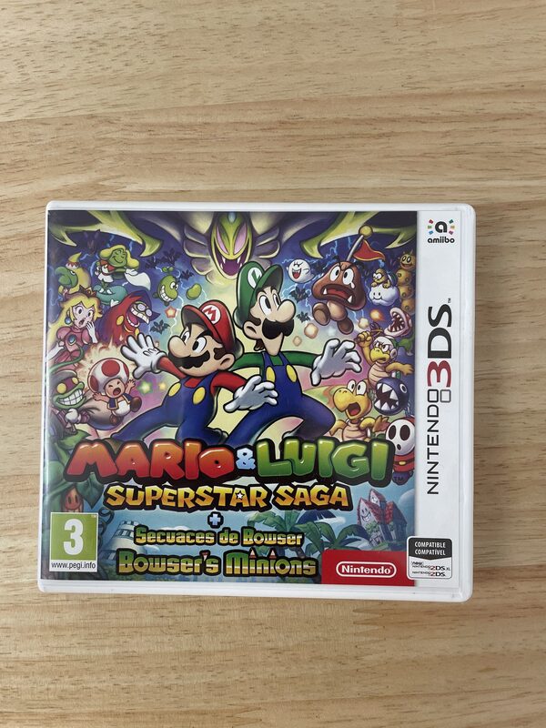 Juego Nintendo 3DS Mario & Luigi Superstar Saga + Secuaces de