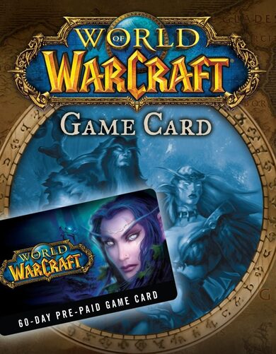 World of Warcraft WoW Gamecard 60 Tage