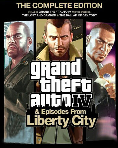 GTA 4 Grand Theft Auto 4 Complete Edition EN
