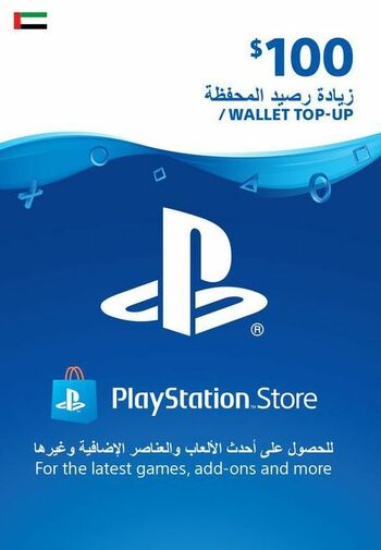 PlayStation Network Card 100 USD (UAE) PSN Key UNITED ARAB EMIRATES