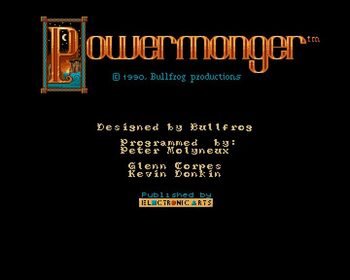 Powermonger (1990) SEGA Mega Drive