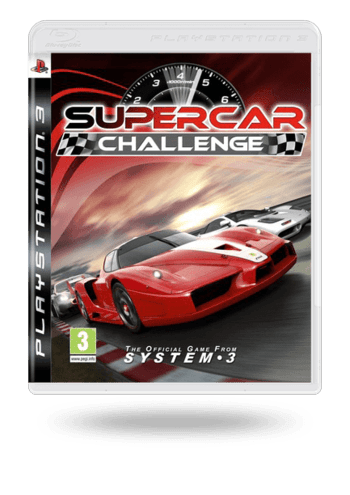 SuperCar Challenge PlayStation 3