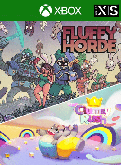 E-shop Fluffy Horde + Clumsy Rush XBOX LIVE Key ARGENTINA