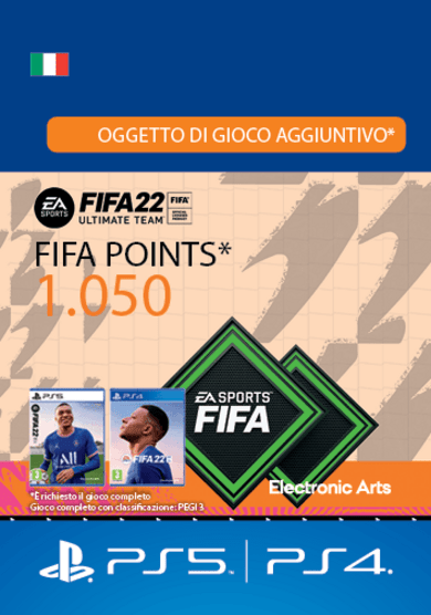 

FIFA 22 - 1050 FUT Points (PS4/PS5) PSN Key ITALY