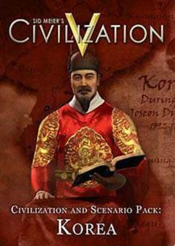 Sid Meier's Civilization V - Civ and Scenario Pack: Korea (DLC) (Mac) (PC) Steam Key GLOBAL