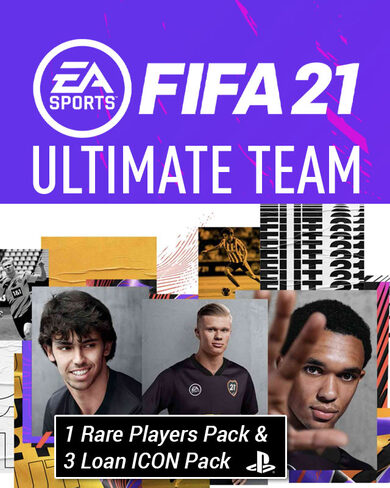 E-shop FIFA 21 - 1 Rare Players Pack & 3 Loan ICON Pack (DLC) (PS4) PSN Key UNITED STATES