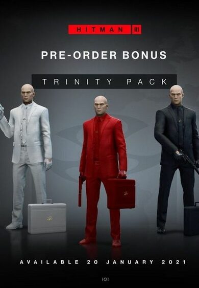 

HITMAN 3 - Trinity Pack Pre-order Bonus (DLC) Epic Games Key GLOBAL