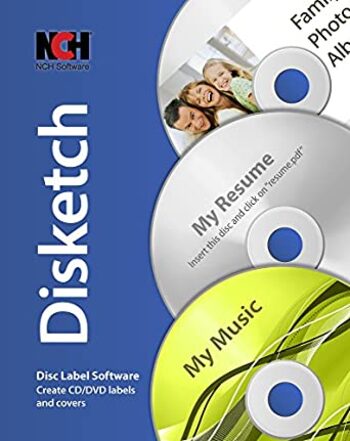 NCH: Disketch Disc Label (Windows) Key GLOBAL