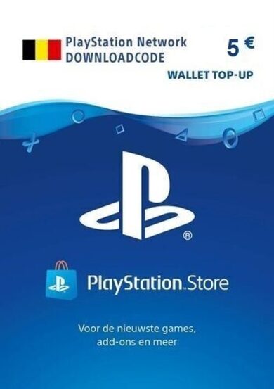 E-shop PlayStation Network Card 5 EUR (BE) PSN Key BELGIUM