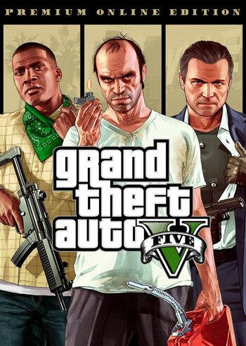 Grand Theft Auto V: Premium online-editie Rockstar Games Launcher Key GLOBAL