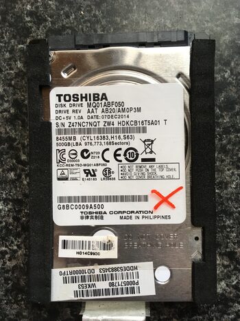 Comprar Toshiba 500 GB HDD Storage | ENEBA