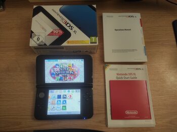 Atrištas (modded) Nintendo 3DS XL, Black & Blue