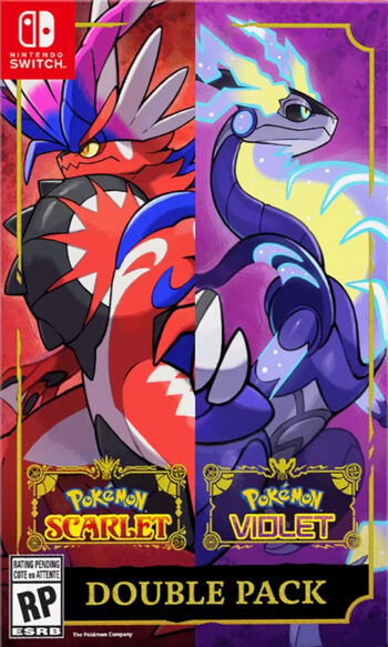 Pokemon Scarlet & Pokemon Violet Double Pack for Nintendo Switch