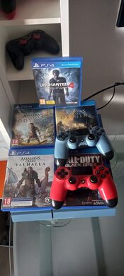 ps4 edición uncharted +6 juegos y 2 mandos gratis for sale