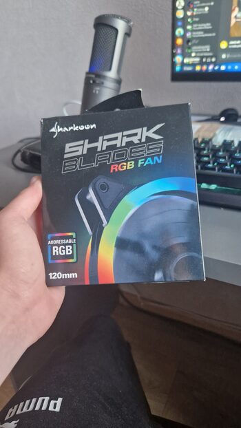 SHARKOON Shark Blade 120 mm Black / Red Single PC Case Fan