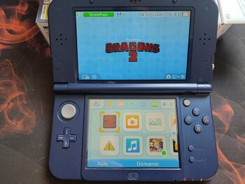 Console New Nintendo 3DS XL Bleue métallique Complète en Boite 