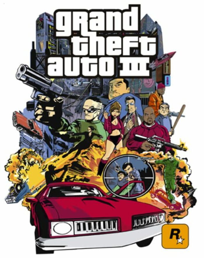 Grand Theft Auto III Key - GTA 3 - PC Steam Spiel Download Game