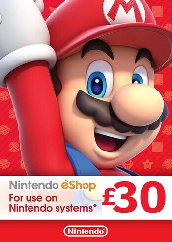 Nintendo eShop Card 30 GBP Key UNITED KINGDOM