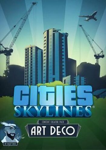 Cities: Skylines - Content Creator Pack: Art Deco (DLC) (PC) Steam Key EUROPE