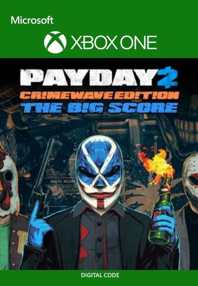 E-shop PAYDAY 2 - CRIMEWAVE EDITION - THE BIG SCORE Game Bundle XBOX LIVE Key ARGENTINA