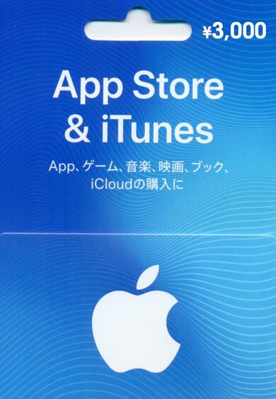 E-shop Apple iTunes Gift Card 3000 JPY iTunes Key JAPAN
