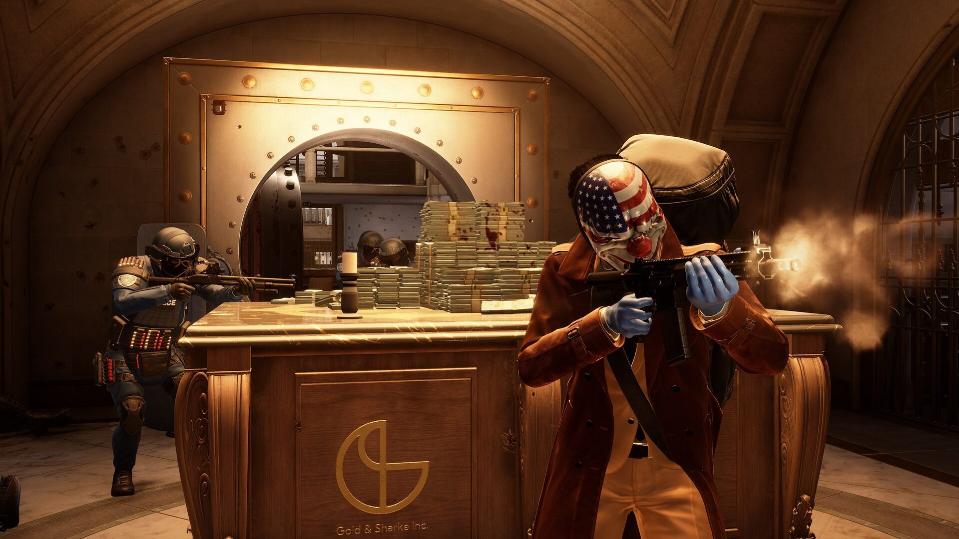 Comunidade Steam :: Vídeo :: Gold & Sharke Solo Stealth + All Loot [Payday  2]