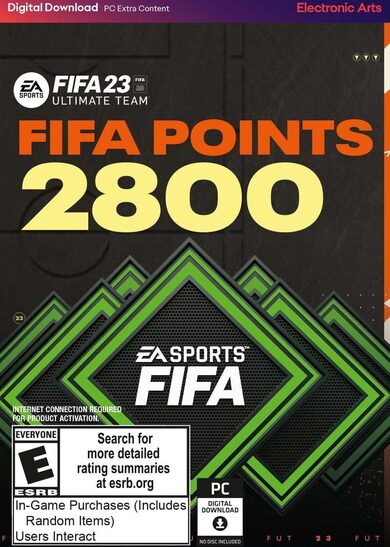 FIFA 23 : 2800 FIFA Points (PC) Origin Key GLOBAL